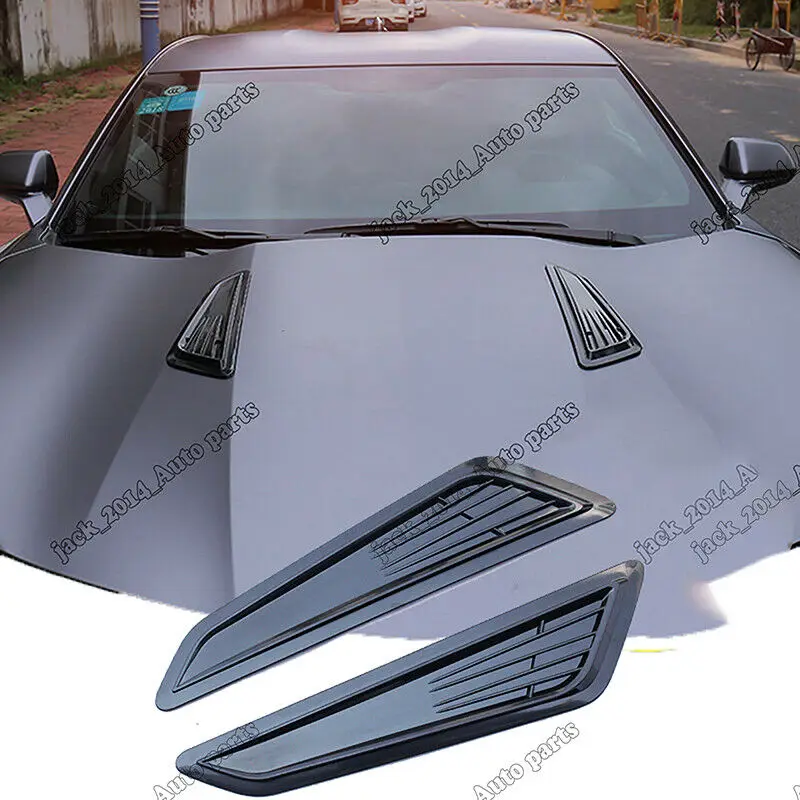 Black Air Flow Vent Hood Vent Scoop 2pcs/set Fit for 2016 2017 2018 CHEVY CAMARO
Black Air Flow Vent Hood Vent Scoop 2pcs/set Fit for 2016 2017 2018 CHEVY CAMARO
