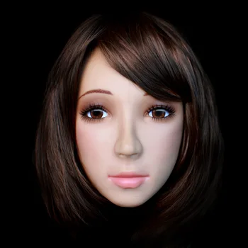 (SH-19)Quality Handmade Silicone Beautiful And Sweet Half Female Face Crossdress Mask Crossdresser Fetish Doll Mask
(SH-19)Quality Handmade Silicone Beautiful And Sweet Half Female Face Crossdress Mask Crossdresser Fetish Doll Mask