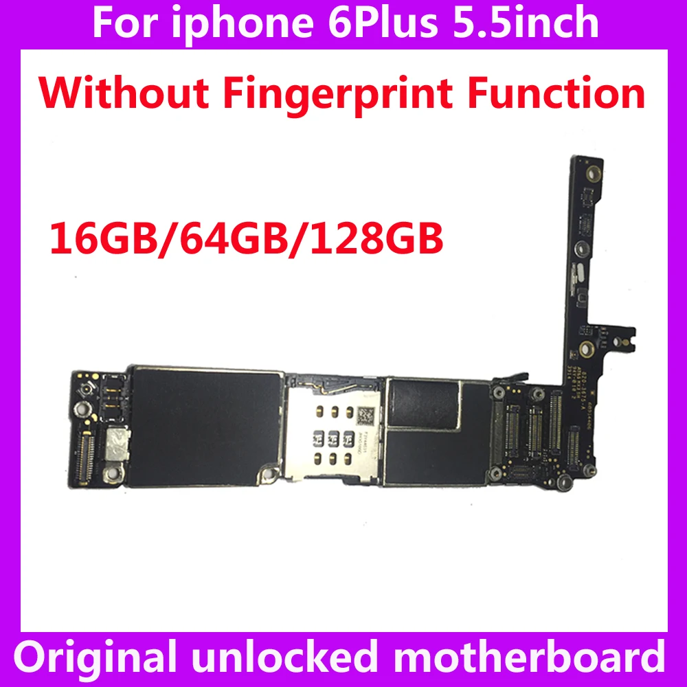 NO Fingerprint motherboard for iphone 6 Plus 16GB 64GB 128GB unlocked for iphone 6Plus 6P IOS System mainboard without touch ID
NO Fingerprint motherboard for iphone 6 Plus 16GB 64GB 128GB unlocked for iphone 6Plus 6P IOS System mainboard without touch ID