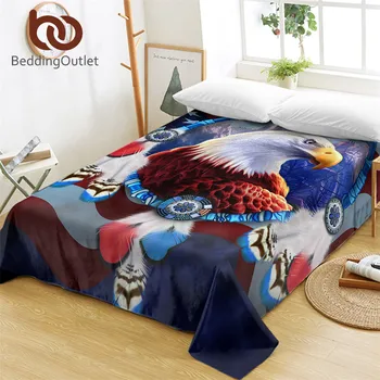 BeddingOutlet Eagles Bed Sheets One Piece 3D Printed Flat Sheet Dreamcatcher Bedding American Flag Bedspreads sabanas Queen
BeddingOutlet Eagles Bed Sheets One Piece 3D Printed Flat Sheet Dreamcatcher Bedding American Flag Bedspreads sabanas Queen