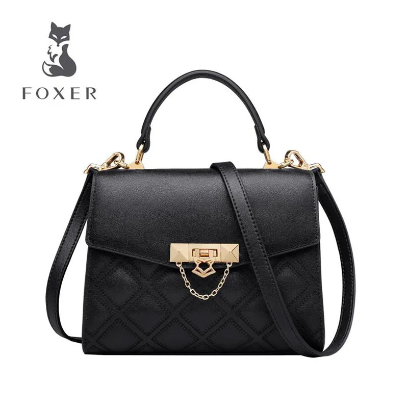 FOXER high quality Messenger bag handbag female 2019 new wave fashion wild small fragrance rhombic shoulder bag large capacity
FOXER high quality Messenger bag handbag female 2019 new wave fashion wild small fragrance rhombic shoulder bag large capacity