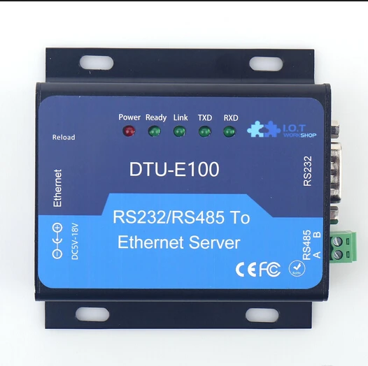 F18915 Ethernet Server RS232/RS485 RS232 RS485 Ethernet Serial Server DTU HF-E100
F18915 Ethernet Server RS232/RS485 RS232 RS485 Ethernet Serial Server DTU HF-E100