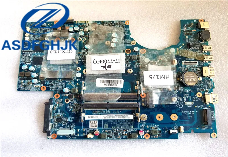 Материнская плата для ноутбука 6-77-N870HJ10-D02 Mechanic T58-TI T58Ti Clevo N870HJ материнская 6-71-N85H0-D02