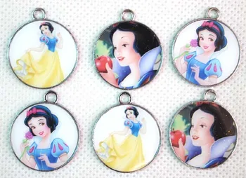 Lot 100pcs cartoon princess logo Charms necklace Pendant DIY Jewelry Making gifts
Lot 100pcs cartoon princess logo Charms necklace Pendant DIY Jewelry Making gifts