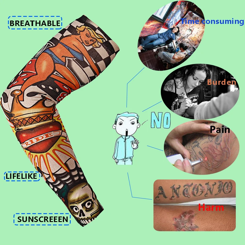 Summer fashion breathable and comfort tattoo sleeve gauntlet sunscreen single packing for uniseX
Summer fashion breathable and comfort tattoo sleeve gauntlet sunscreen single packing for uniseX