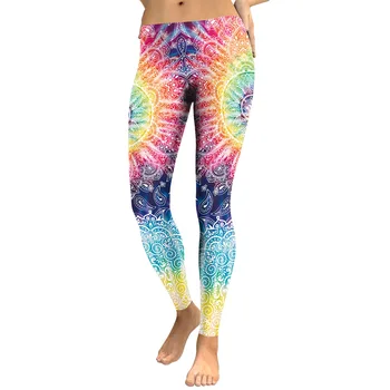 Colorful Mandala Flower Print Leggings Women Sexy Slim Fitness Leggings Elastic Causal Leggings Leggins Mujer
Colorful Mandala Flower Print Leggings Women Sexy Slim Fitness Leggings Elastic Causal Leggings Leggins Mujer