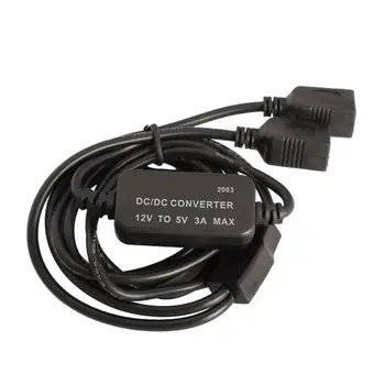 15W Dual USB Voltage Adaptor Converter 12V to 5V 3A MAX 15W Double USB DC-DC Buck Converter Step Down Module Car Accessaries
15W Dual USB Voltage Adaptor Converter 12V to 5V 3A MAX 15W Double USB DC-DC Buck Converter Step Down Module Car Accessaries