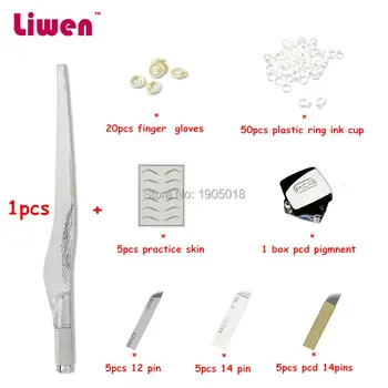 Hot design PCD manual embroidery pen kits 3D microblading eyebrow permanent makeup tattoo paste ink pigment tattoo kit
Hot design PCD manual embroidery pen kits 3D microblading eyebrow permanent makeup tattoo paste ink pigment tattoo kit