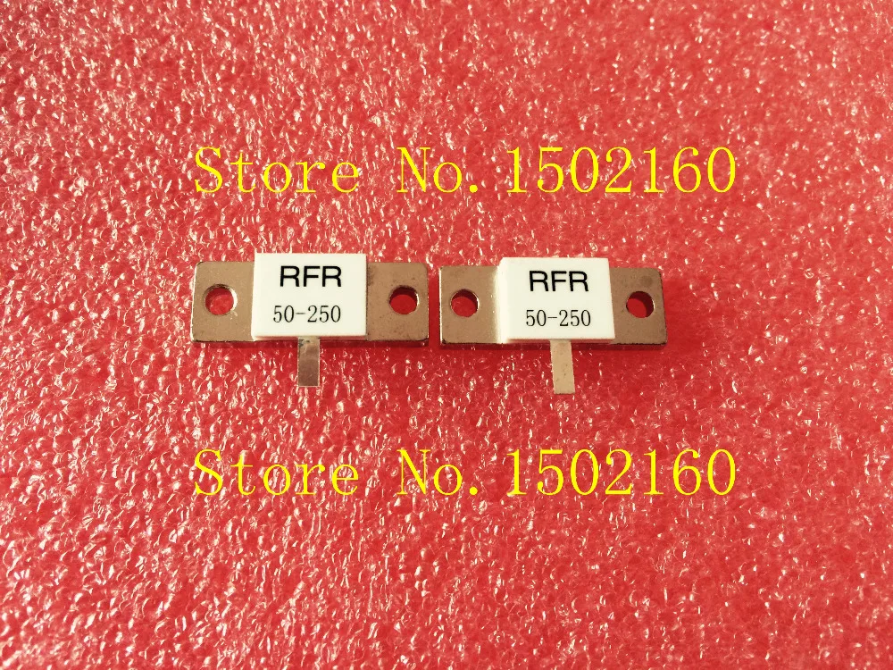 Free shipping 10pcs/lot dummy load resistor RFR-50-250 RFR 50-250 RFR50-250 250W 50R 50 Ohms 250 Watt Single PIN new original
Free shipping 10pcs/lot dummy load resistor RFR-50-250 RFR 50-250 RFR50-250 250W 50R 50 Ohms 250 Watt Single PIN new original