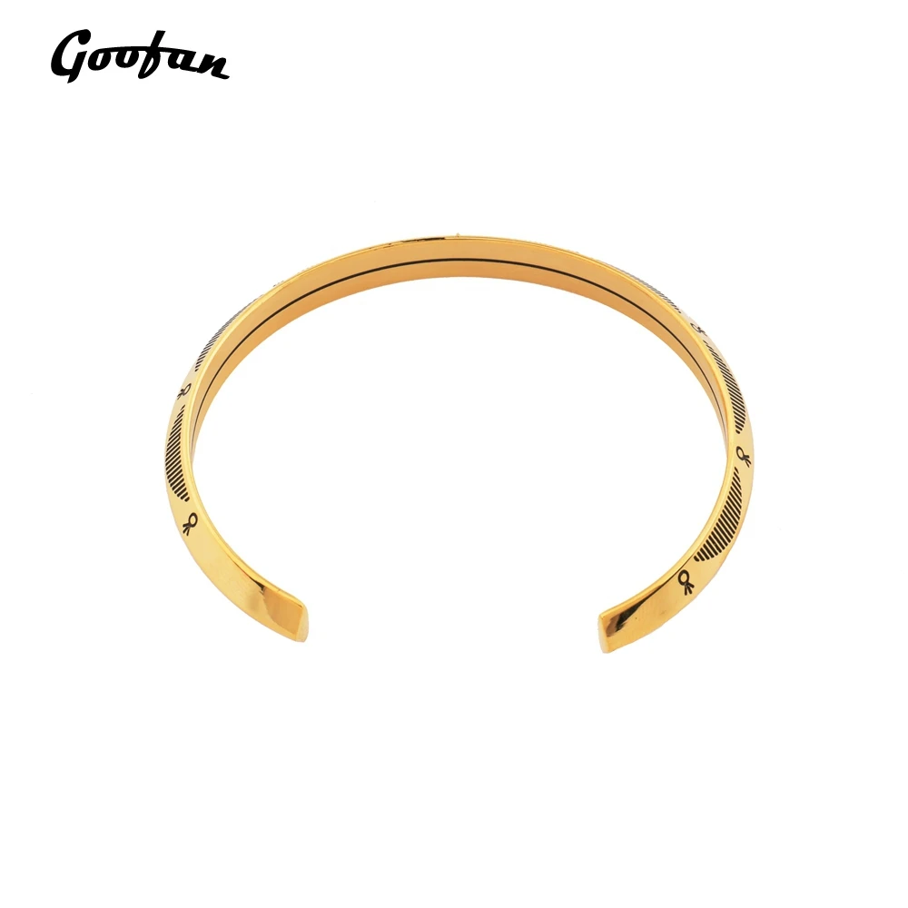 Goofan Vintage Hot Totems Simple Ringent Bracelets Bangle&Bracelet Stainless Steel Personality for Men Women Gift STB034
Goofan Vintage Hot Totems Simple Ringent Bracelets Bangle&Bracelet Stainless Steel Personality for Men Women Gift STB034