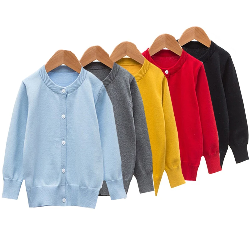 Kids Cardigans Sweaters for Girls Boys Knitted Outerwear Jacket Toddler Cotton Coat Solid Color Children Sweater
Kids Cardigans Sweaters for Girls Boys Knitted Outerwear Jacket Toddler Cotton Coat Solid Color Children Sweater