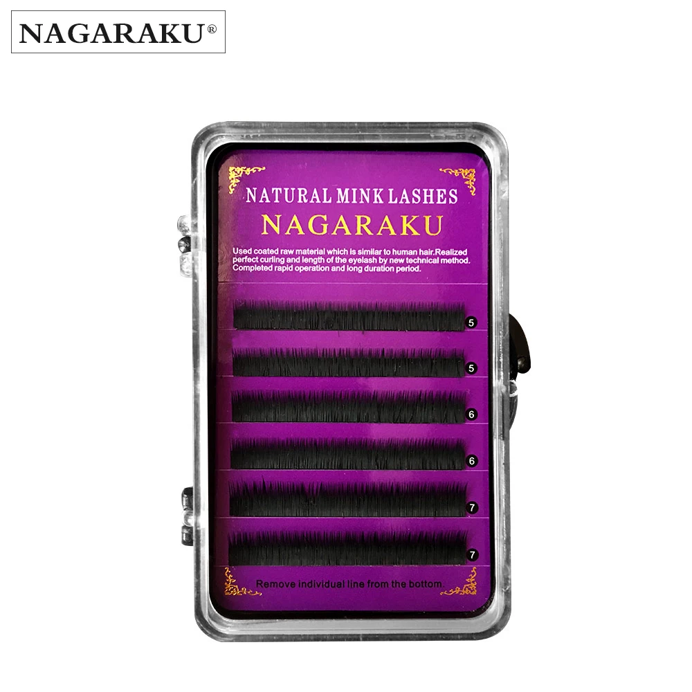 NAGARAKU Eyebrow individual eyelash extension 5mm 6mm 7mm mixed Matt Black Semi-permanent bottom False Eyelashes soft
NAGARAKU Eyebrow individual eyelash extension 5mm 6mm 7mm mixed Matt Black Semi-permanent bottom False Eyelashes soft