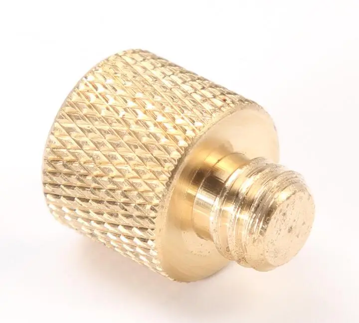 Gold Color 1/4" Female to 3/8" Male Tripod Thread Screw Mount Adapter for Tripod Camera Light Stand Accessories
Gold Color 1/4" Female to 3/8" Male Tripod Thread Screw Mount Adapter for Tripod Camera Light Stand Accessories