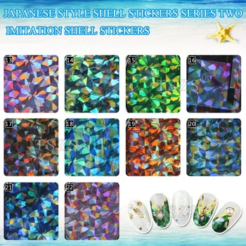 12pcs/lot 3D imitation Shell Nail Art Stickers Decals Manicure Decoration Sticker
12pcs/lot 3D imitation Shell Nail Art Stickers Decals Manicure Decoration Sticker
