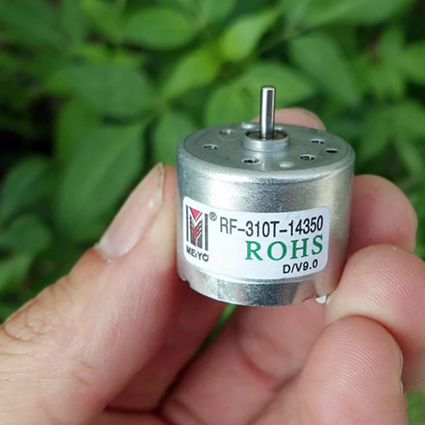 Precious Metal Brush 310 Motor DC 5V-6V 36MA-40MA Mute DIY Solar Experiment Micro Motors Large Torque High Quality Motor
Precious Metal Brush 310 Motor DC 5V-6V 36MA-40MA Mute DIY Solar Experiment Micro Motors Large Torque High Quality Motor