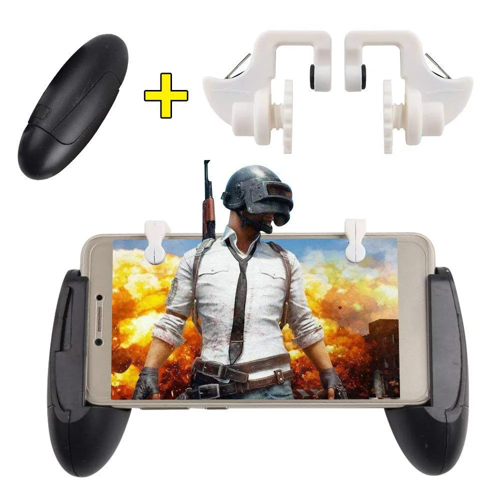 Mobile phone Game Fire Button Controller joystick Gamepad Survival L1R1 Shooter Gaming grip Triggers for Knives Out/PUBG
Mobile phone Game Fire Button Controller joystick Gamepad Survival L1R1 Shooter Gaming grip Triggers for Knives Out/PUBG