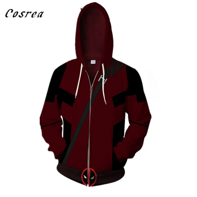 2019 New 3D Printed Movie Superhero Deadpool 2 Men Women Hoodie Casual Pullover Hoodies Sweatshirts Streetwear Jacket Hip Hop
2019 New 3D Printed Movie Superhero Deadpool 2 Men Women Hoodie Casual Pullover Hoodies Sweatshirts Streetwear Jacket Hip Hop