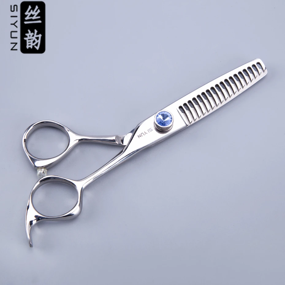 

SI YUN 6.0inch(17.00cm) Length HY60 Model Thinning Type Of Hair Scissors Tesoura Professional Hairdressing Scissors High Quality