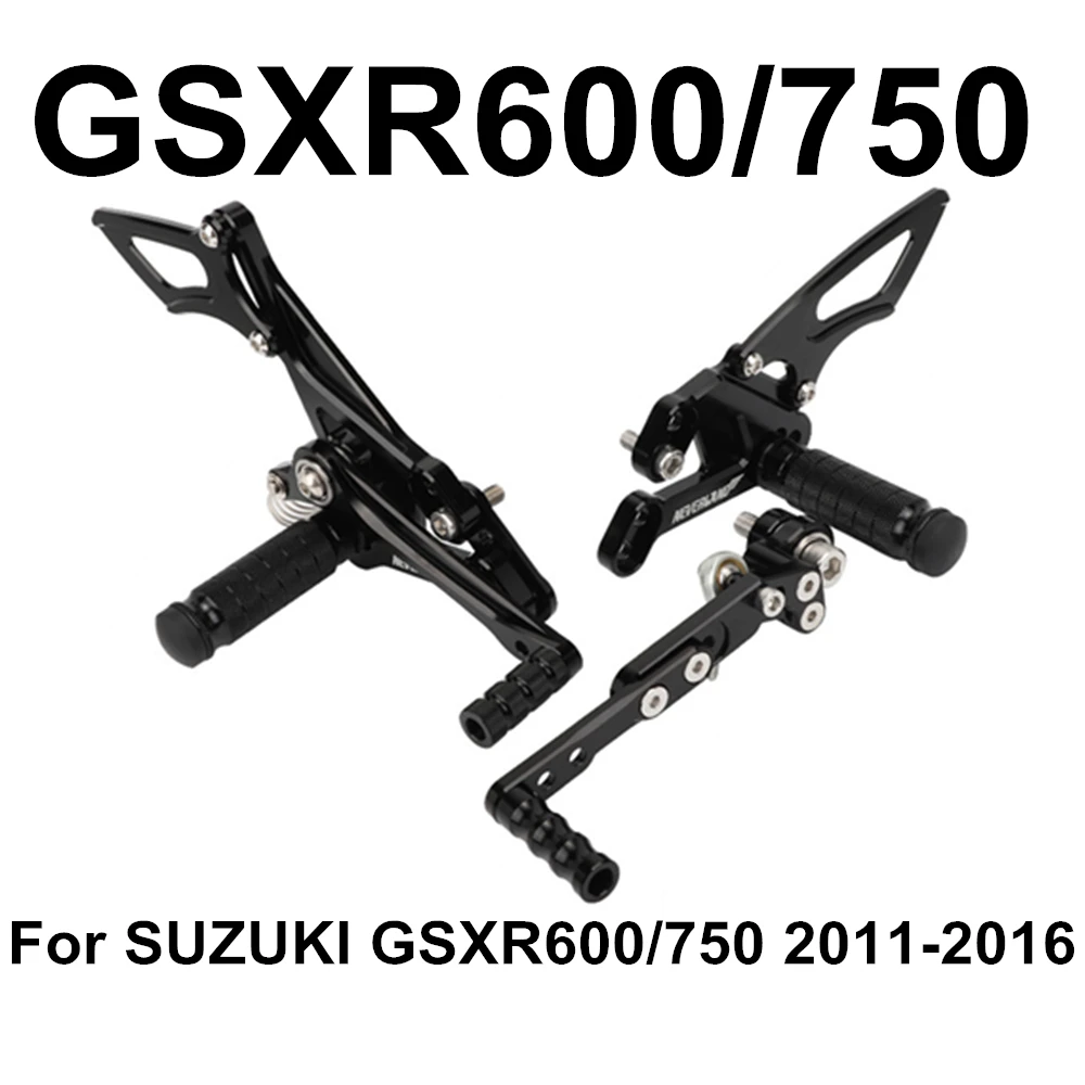 GSXR600/750 2011 2012 2013 2014 2015 2016 Adjustable Motorcycle Parts Rear Footrests Set Foot Pegs Rests Pedal For SUZUKI
GSXR600/750 2011 2012 2013 2014 2015 2016 Adjustable Motorcycle Parts Rear Footrests Set Foot Pegs Rests Pedal For SUZUKI