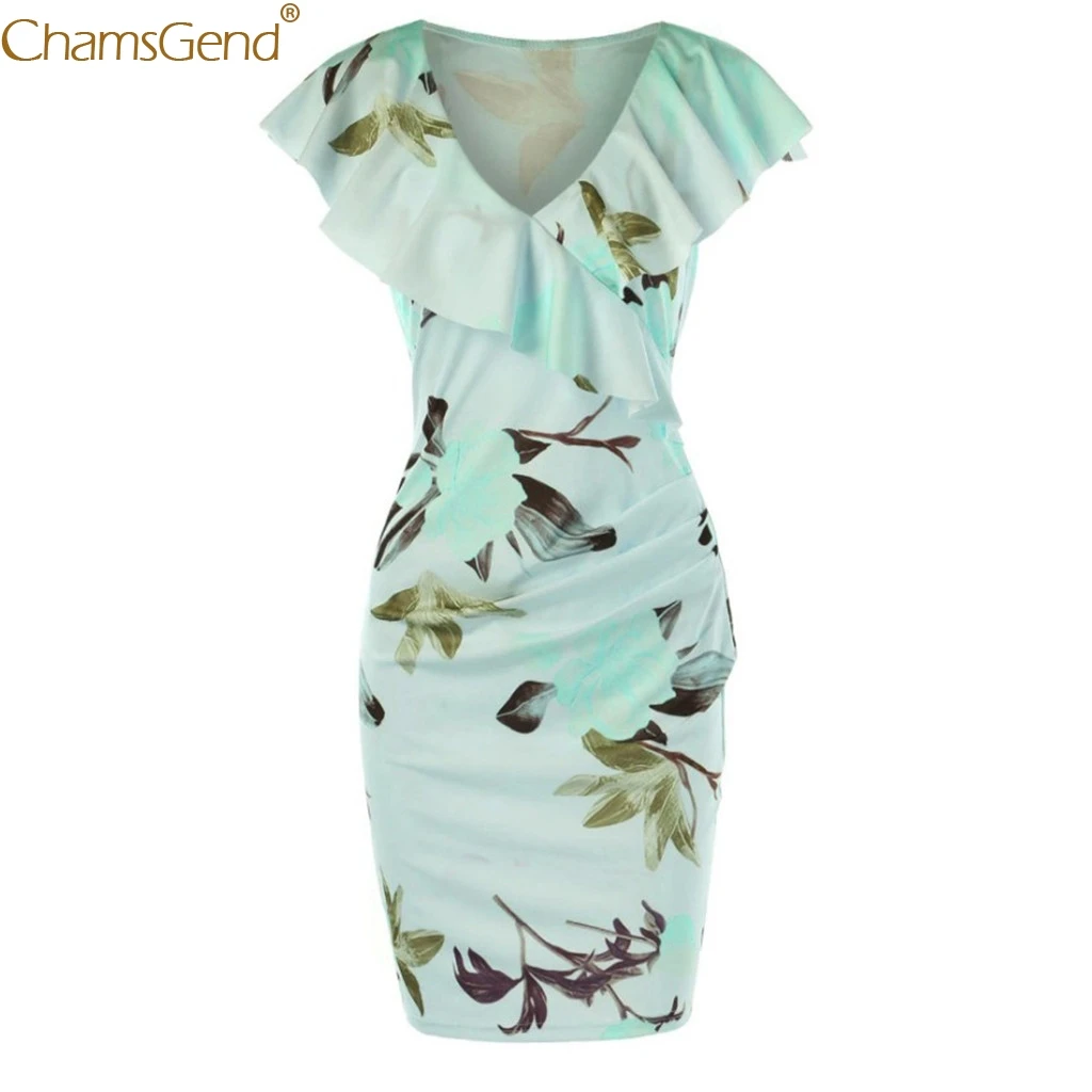 Summer Dresses Women 2019 Women's V-Neck Sexy Summer Dresses Casual Sleeveless Flower Print Formal Dress Women Elegant May
Summer Dresses Women 2019 Women's V-Neck Sexy Summer Dresses Casual Sleeveless Flower Print Formal Dress Women Elegant May