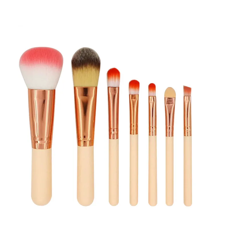 1set Pink 7Pcs Mini Makeup Brush Set cosmetics Kit de pinceis de maquiagem Make Up Foundation Brush Kit
1set Pink 7Pcs Mini Makeup Brush Set cosmetics Kit de pinceis de maquiagem Make Up Foundation Brush Kit