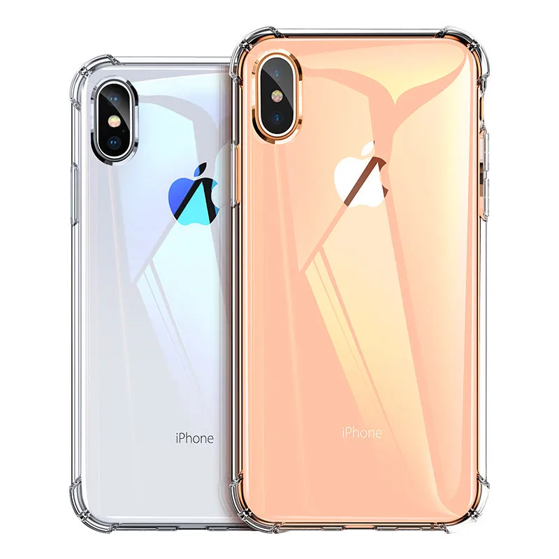 360 Degree Airbag Shockproof Soft TPU Case For iPhone XS Max X XR 7 8 Plus 6S SE 5S Anti-Knock Clear Transparent Silicone Cover
360 Degree Airbag Shockproof Soft TPU Case For iPhone XS Max X XR 7 8 Plus 6S SE 5S Anti-Knock Clear Transparent Silicone Cover