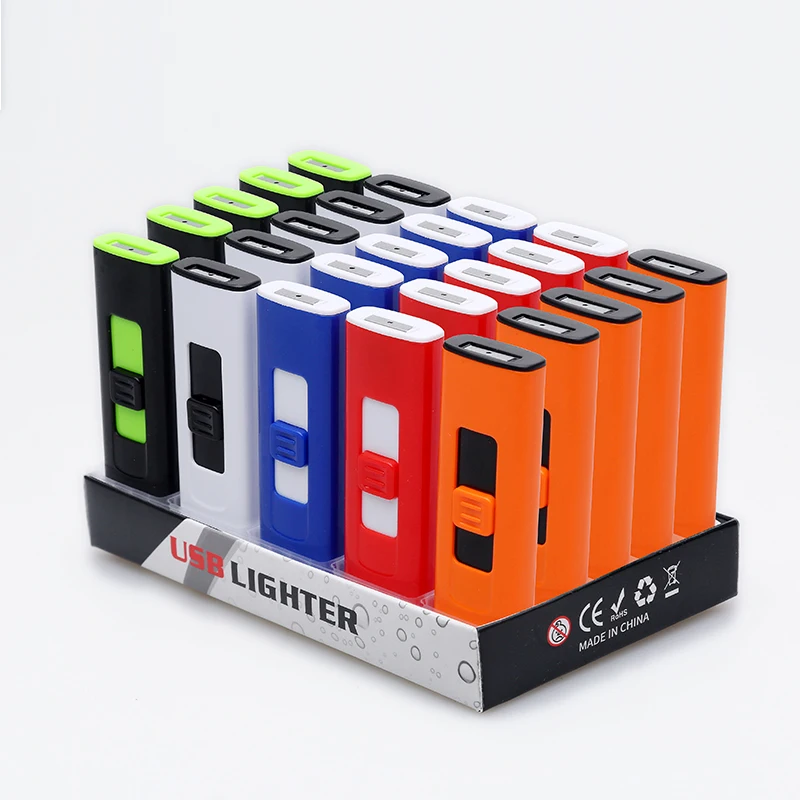 Cigarette Accessories Slim cigar lighters Simple style USB rechargeable windproof lighter
Cigarette Accessories Slim cigar lighters Simple style USB rechargeable windproof lighter