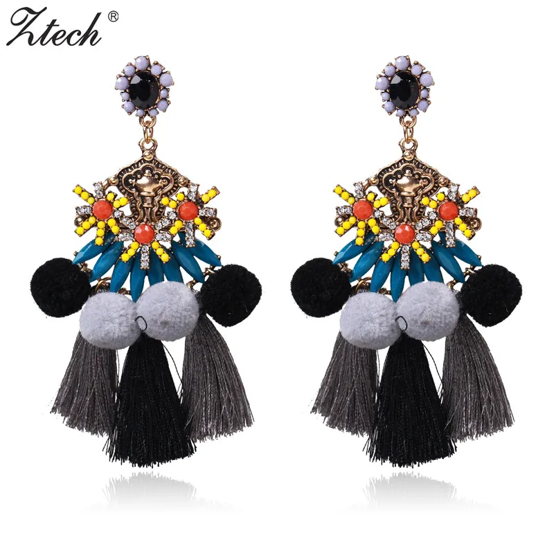 Ztech Big Acrylic Ethnic Drop Tassel Earrings Hanging Dangle Big Bohemian Earrings Female Pendant Jewelry For Women Wedding
Ztech Big Acrylic Ethnic Drop Tassel Earrings Hanging Dangle Big Bohemian Earrings Female Pendant Jewelry For Women Wedding