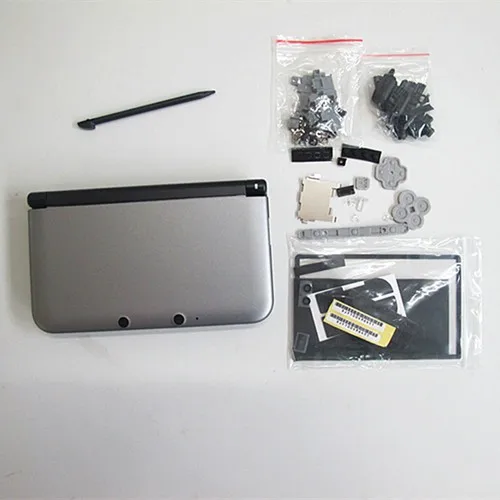 For 3DS XL/LL Shell silver Game Console replacement full housing cover case with Buttons free shipping
For 3DS XL/LL Shell silver Game Console replacement full housing cover case with Buttons free shipping