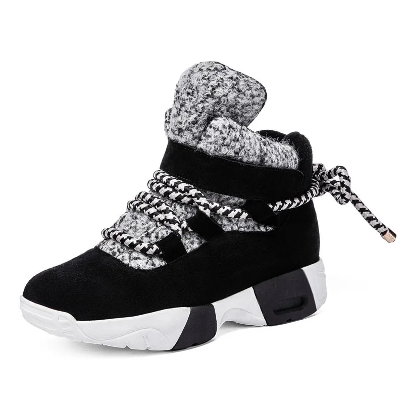 Women Sneakers Plus Size 35-43 Suede Genuine Leather Ankle Boots Warm Winter Shoes Woman Snow Boots
Women Sneakers Plus Size 35-43 Suede Genuine Leather Ankle Boots Warm Winter Shoes Woman Snow Boots