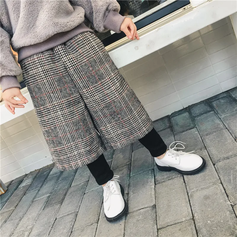 New Autumn Winter Infant Baby Girls' Wool Plaid Ankle Length Wide Leg Pants Children Kids Toddler Girls Pants Fashion Trousers
New Autumn Winter Infant Baby Girls' Wool Plaid Ankle Length Wide Leg Pants Children Kids Toddler Girls Pants Fashion Trousers