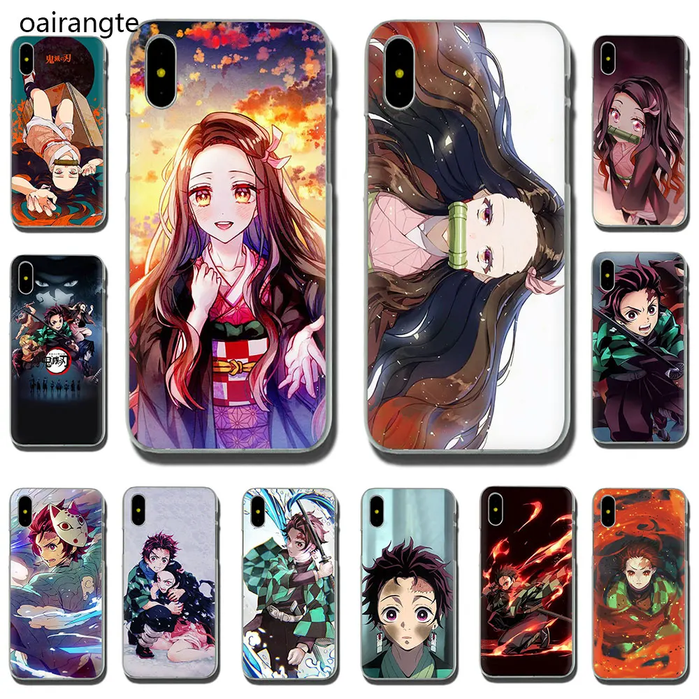 Anime Demon Slayer Kimetsu no Yaiba Hard phone cover case for iPhone 11 Pro 5 5S 6 6S Plus 7 8 Plus X XS XR XS Max
Anime Demon Slayer Kimetsu no Yaiba Hard phone cover case for iPhone 11 Pro 5 5S 6 6S Plus 7 8 Plus X XS XR XS Max