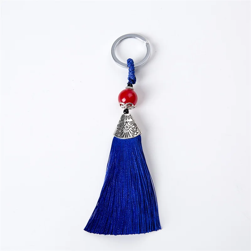 Antique Silve Metal Alloy Flower Beads Ice Silk Tassel Keychain Keyring Car Key Chains Ring Porte Clef Bag Charm Key Holder Gift
Antique Silve Metal Alloy Flower Beads Ice Silk Tassel Keychain Keyring Car Key Chains Ring Porte Clef Bag Charm Key Holder Gift