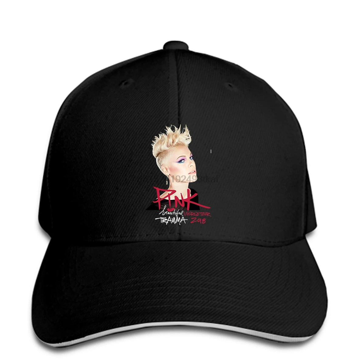 Baseball cap Pink BEAUTIFUL TRAUMA WORLD TOUR P!nk Singer Unisex black Hat Peaked cap
Baseball cap Pink BEAUTIFUL TRAUMA WORLD TOUR P!nk Singer Unisex black Hat Peaked cap