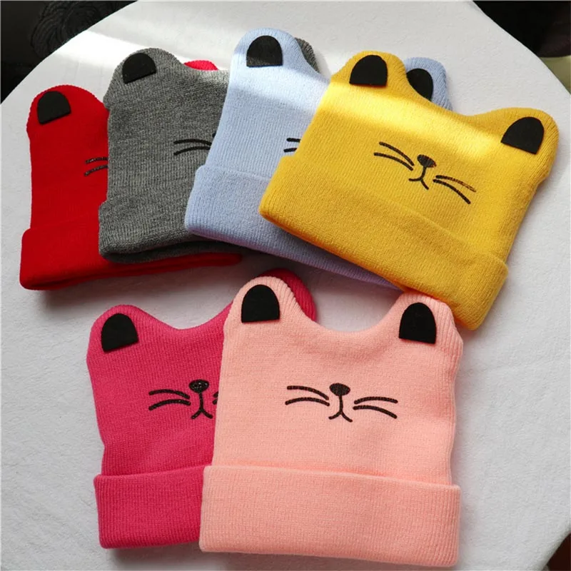 Newborn Baby Caps Cute Hat Kids Spring Autumn Winter Cartoon Cat Beanie Knitted Hats Girls Boys Soft Casual Caps Kids Accessorie
Newborn Baby Caps Cute Hat Kids Spring Autumn Winter Cartoon Cat Beanie Knitted Hats Girls Boys Soft Casual Caps Kids Accessorie