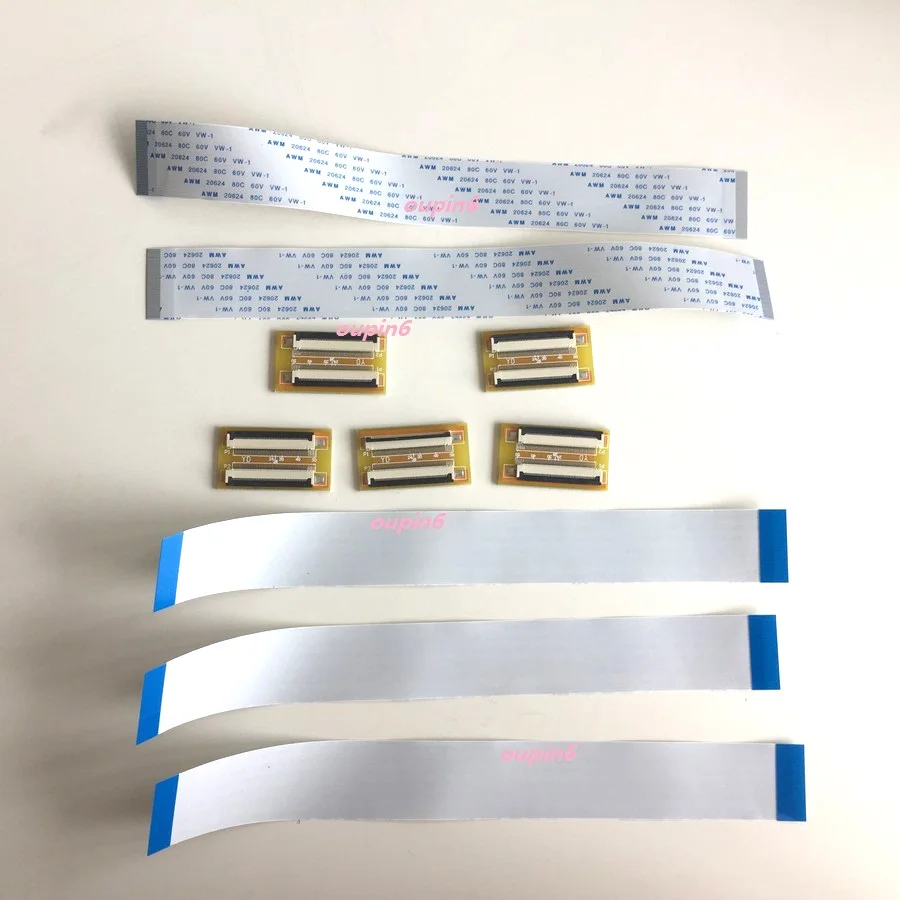 5x45pin To 45pin ZIF 0 5mm шаг разъема HDD + плоский кабель FPC FFC удлинение 2019 20 см | Компьютеры и