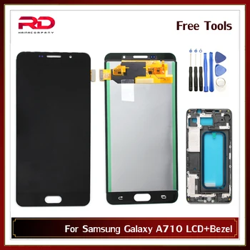 A710F LCD For Samsung A7 2016 LCD A710F Display Touch Screen Digitizer Sensor with frane A710 SM-A710 Display A710F Screen
A710F LCD For Samsung A7 2016 LCD A710F Display Touch Screen Digitizer Sensor with frane A710 SM-A710 Display A710F Screen