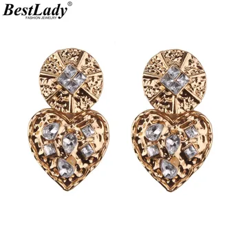 Best lady ZA Fashion Love Heart Drop Earrings For Women Boho Charm Dangle Hanging Earrings Jewelry Wedding Party Girl Gifts
Best lady ZA Fashion Love Heart Drop Earrings For Women Boho Charm Dangle Hanging Earrings Jewelry Wedding Party Girl Gifts