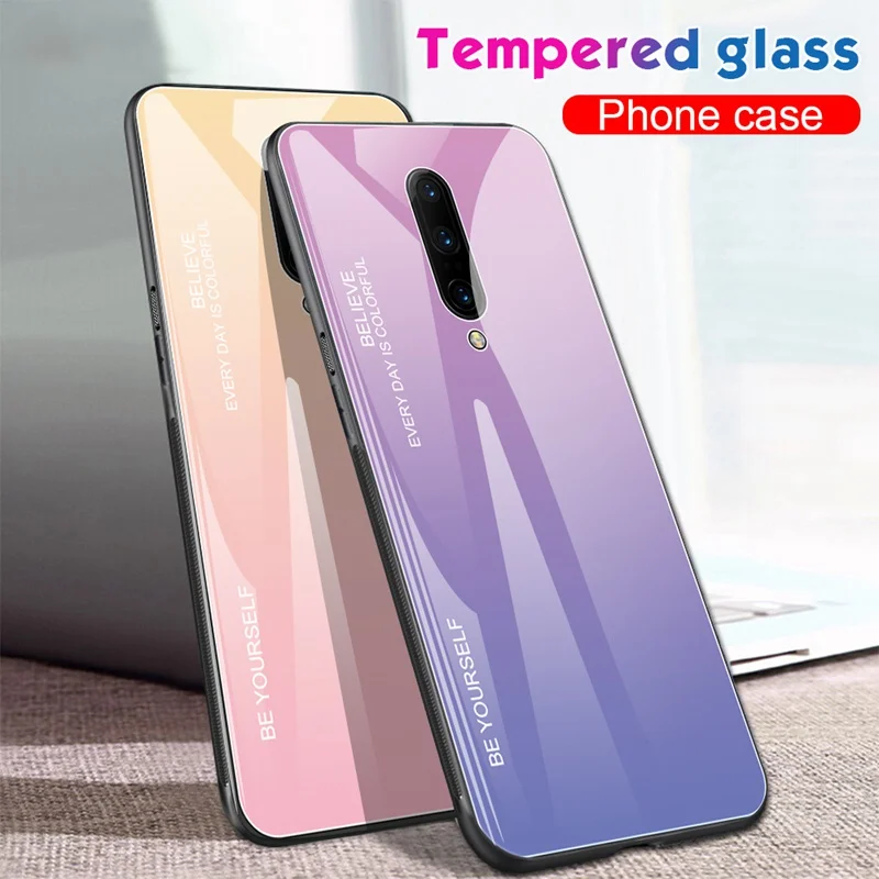 OnePlus 7 Glass Case For Oneplus 7 Pro 6 6T Cover Oneplus6 Oneplus6t Luxury Phone Case For One Plus Oneplus 6 6T 7 Pro Cases (2)