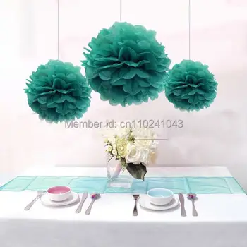 15pcs 25cm(10inch) Teal Green Tissue Paper Pom Poms Wedding Party Decoration, Paper Flower Ball Home Decoration
15pcs 25cm(10inch) Teal Green Tissue Paper Pom Poms Wedding Party Decoration, Paper Flower Ball Home Decoration