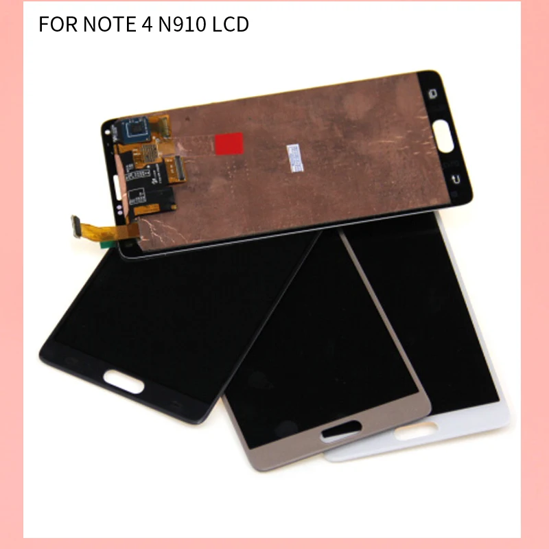 Replacement LCD For Samsung Galaxy Note 4 Note4 N-910 N910A N910F LCD Screen Display Touch Digitizer Assembly White/Black/Gold
Replacement LCD For Samsung Galaxy Note 4 Note4 N-910 N910A N910F LCD Screen Display Touch Digitizer Assembly White/Black/Gold