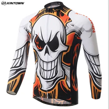 Hot XINTOWN Skull Bike Long jersey MTB Team Cycling clothing Riding Bicycle Top Wear Men Maillot Long Sleeve Ropa Ciclismo
Hot XINTOWN Skull Bike Long jersey MTB Team Cycling clothing Riding Bicycle Top Wear Men Maillot Long Sleeve Ropa Ciclismo