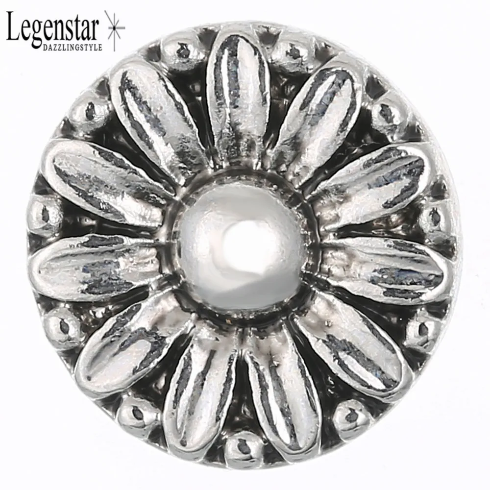 Legenstar 12mm Vintage Flowe Snap Buttons Charm Metal Snap Interchangeable Jewelry Gift For Women Fit Necklace Bracelet Bangle
Legenstar 12mm Vintage Flowe Snap Buttons Charm Metal Snap Interchangeable Jewelry Gift For Women Fit Necklace Bracelet Bangle