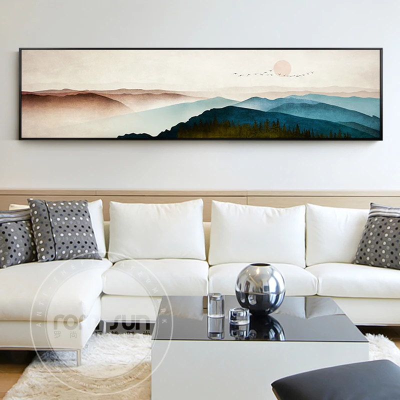 New Chinese style mountains Canvas Painting Modern Landscape Posters and Print Wall Art Cuadro Decor For Living Room Bedroom
New Chinese style mountains Canvas Painting Modern Landscape Posters and Print Wall Art Cuadro Decor For Living Room Bedroom