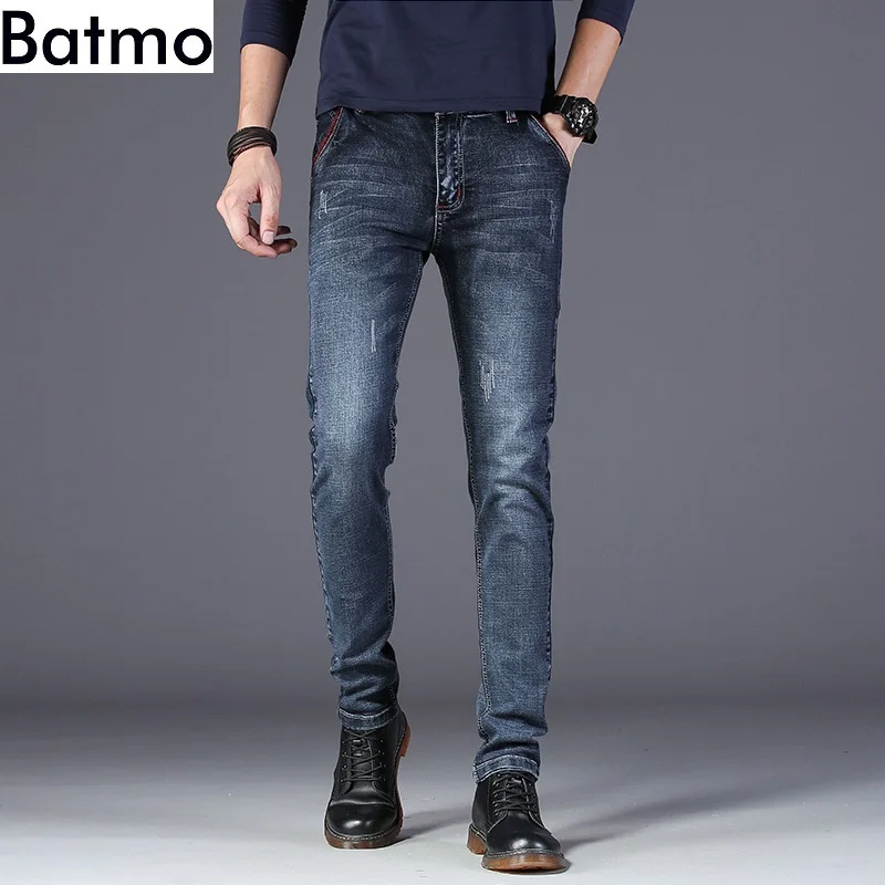 Batmo 2019 new arrival high quality casual slim elastic jeans men ,men's pencil pants ,skinny jeans men Z002
Batmo 2019 new arrival high quality casual slim elastic jeans men ,men's pencil pants ,skinny jeans men Z002