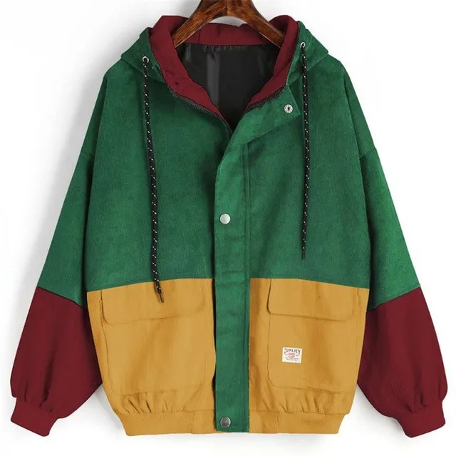 long sleeve patchwork sweater corduroy women winter sweater oversize hooded sweaters windbreaker coat overcoat
long sleeve patchwork sweater corduroy women winter sweater oversize hooded sweaters windbreaker coat overcoat