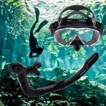 Snorkeling Diving Mask Glasses Set Silicone Gel Gear Equipment Anti-Fog Diving Goggles Swimming Breathing Tube Swim Spearfish
Snorkeling Diving Mask Glasses Set Silicone Gel Gear Equipment Anti-Fog Diving Goggles Swimming Breathing Tube Swim Spearfish