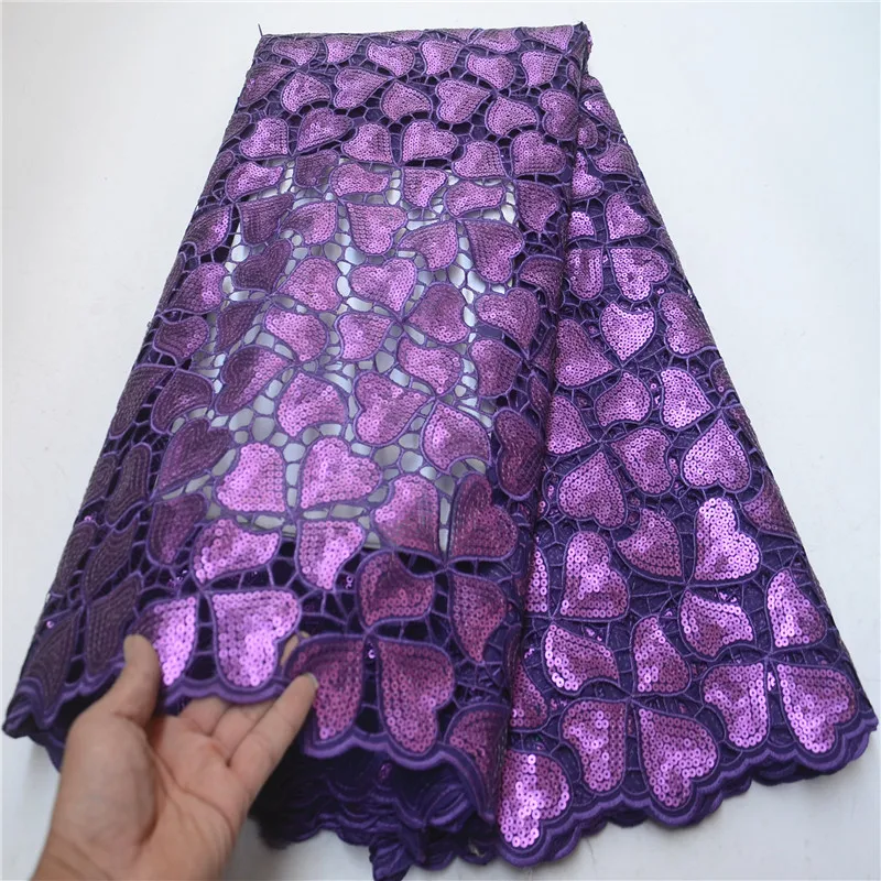 African Organza Lace Fabric Purple Laces Fabric High Quality French Tulle Lace Fabric With Sequins For Wedding Dress PSA313-1
African Organza Lace Fabric Purple Laces Fabric High Quality French Tulle Lace Fabric With Sequins For Wedding Dress PSA313-1