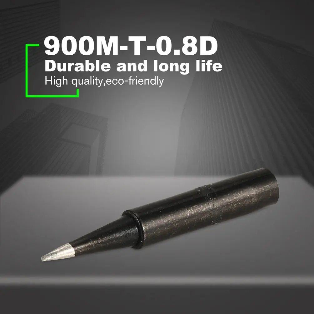 10PCS 900M-T-0.8D Solder Soldering Iron Tip Replacement Rework Station Tool Lead-free Welding Cone Head Bits Electric Repair
10PCS 900M-T-0.8D Solder Soldering Iron Tip Replacement Rework Station Tool Lead-free Welding Cone Head Bits Electric Repair