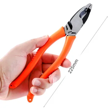 4-in-1 Multi-Function Pliers Wire Stripper Manual Electrician Special Pliers Plastic Jaw Pliers Toothless Flat Nose Pliers Flat
4-in-1 Multi-Function Pliers Wire Stripper Manual Electrician Special Pliers Plastic Jaw Pliers Toothless Flat Nose Pliers Flat